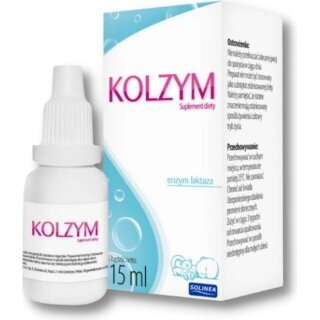 Kolzym krople enzym laktaza 15 ml