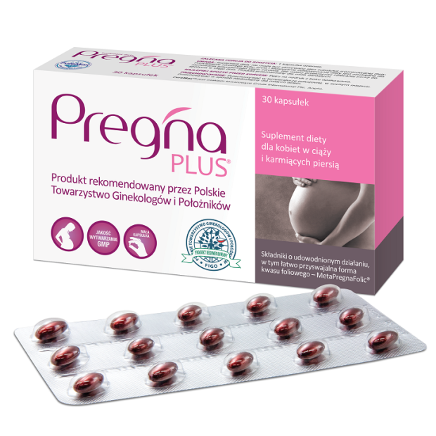 PregnaPLUS 30 kapsułek | drogeria-zdrowie.com.pl