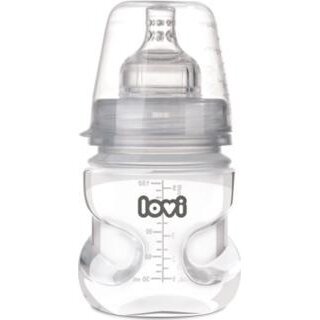 Butelka 150 ml z dynamicznym smoczkiem LOVI 0+ (super vent) 21/565