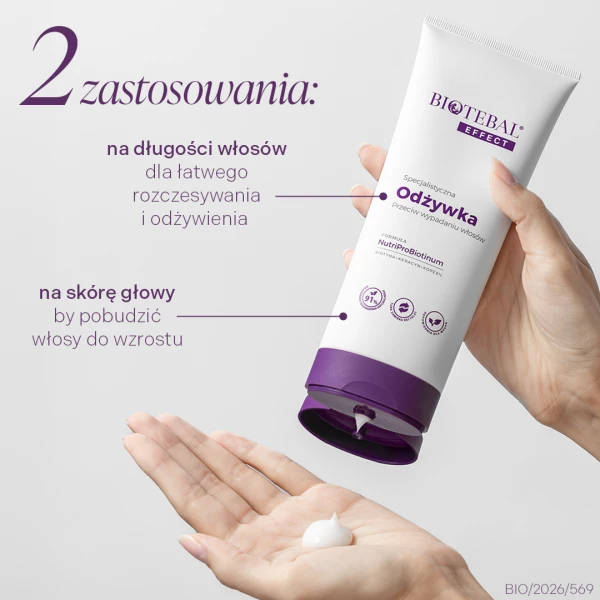 BIOTEBAL EFFECT Specjalistyczna Odżywka 200ml 3