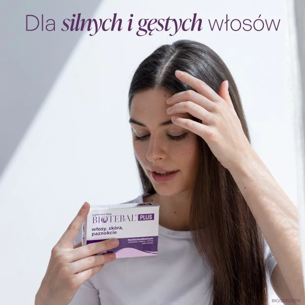 BIOTEBAL PLUS włosy, skóra, paznokcie 30+10 tabletek 5