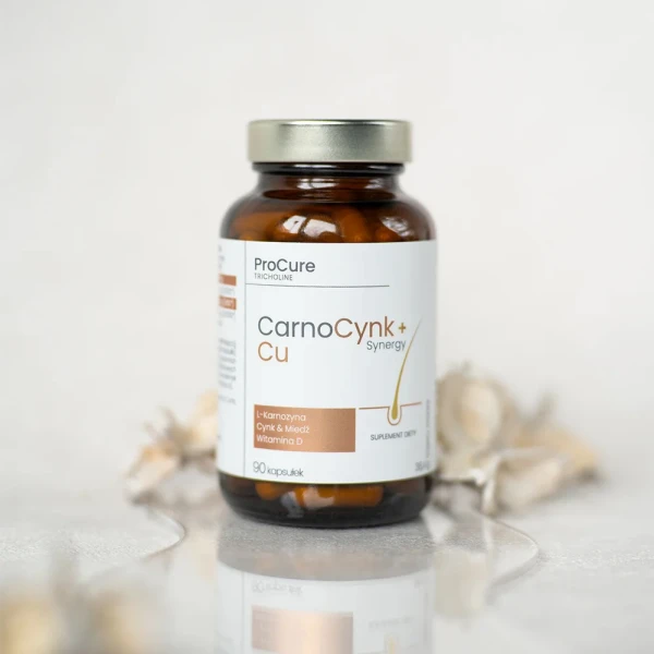ProCure Tricholine CarnoCynk+ Cu Synergy, 90 kapsułek 1