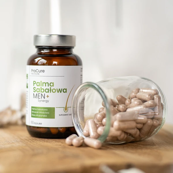 ProCure Tricholine Palma Sabałowa MEN+ Synergy, 60 kapsułek 3