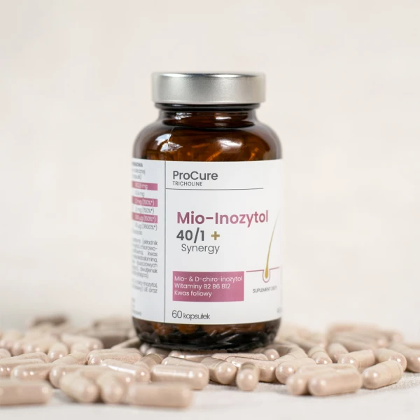 ProCure Tricholine Mio-inozytol 40/1+ Synergy, 60 kapsułek 1