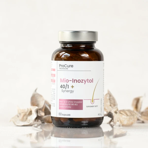 ProCure Tricholine Mio-inozytol 40/1+ Synergy, 60 kapsułek 2