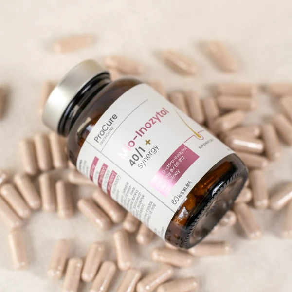 ProCure Tricholine Mio-inozytol 40/1+ Synergy, 60 kapsułek 3