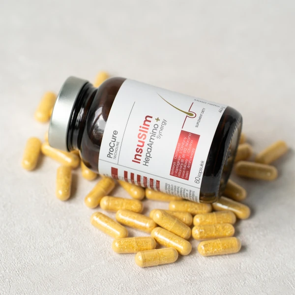 ProCure Tricholine InsuSlim HepaAmino+ Synergy, 60 kapsułek 2
