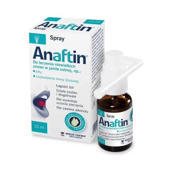 Anaftin Spray na afty 15 ml