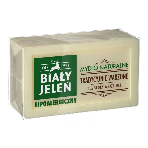 Biały Jeleń Mydło naturalne hipoalergiczne, 100g