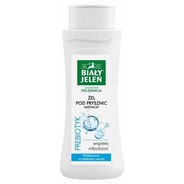 Biały Jeleń Żel pod prysznic odżywczy prebiotyk, 300ml