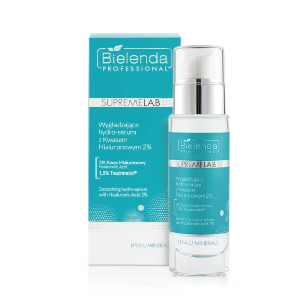BIELENDA PROFESSIONAL SUPREMELAB Hyalu Minerals Wygładzające hydro Serum z Kwasem Hialuronowym 2%, 30ml