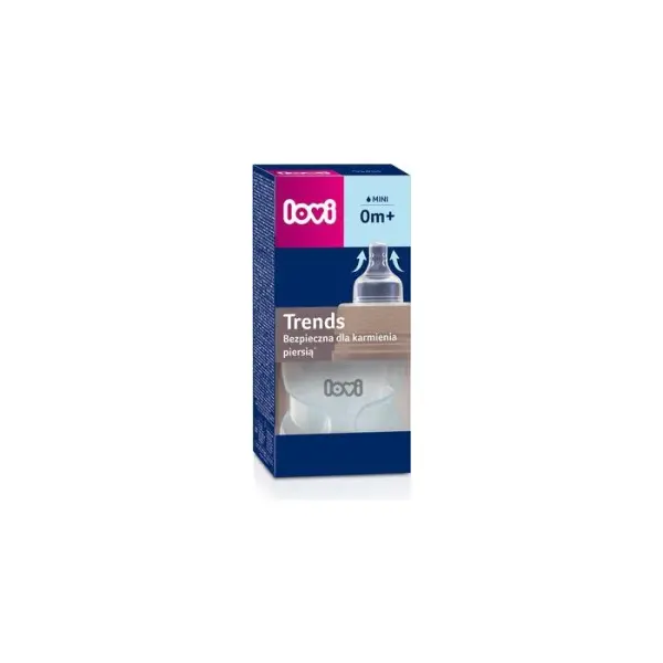 Butelka LOVI Trends 120 ml Green 0m+ 21/565