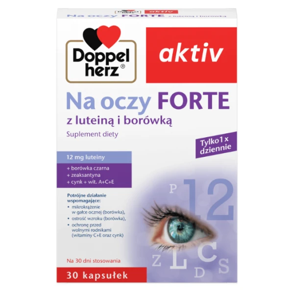 Doppelherz Aktiv Na Oczy Forte, 30 kapsułek