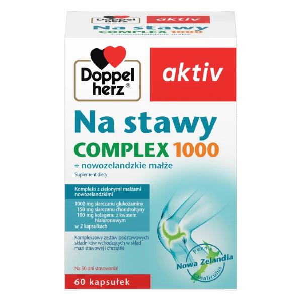 Doppelherz Aktiv Na Stawy Complex 1000, 60 kapsułek