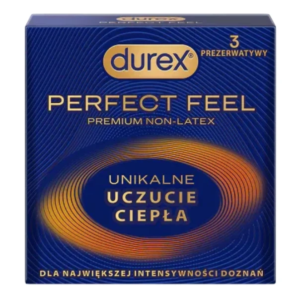 Durex Perfect Feel Prezerwatywy, 3 szt.