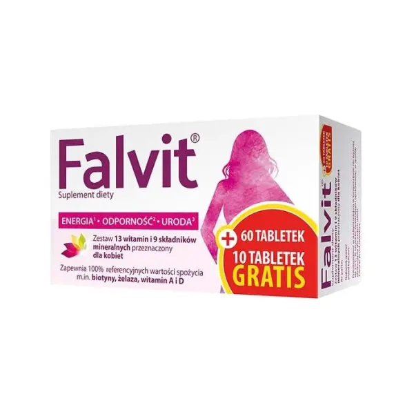 FALVIT Witaminy i mikroelementy, 70 tabletek