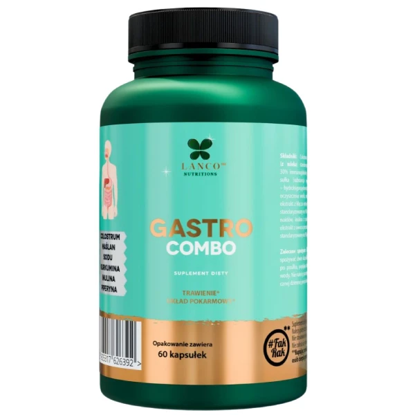 Lanco Nutritions Gastro Combo, 60kaps.