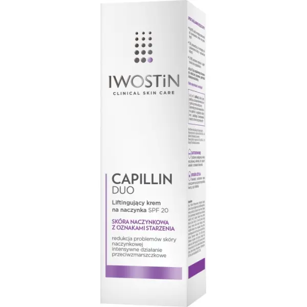 IWOSTIN CAPILLIN Duo Krem ujędrniający na naczynka SPF20 40 ml