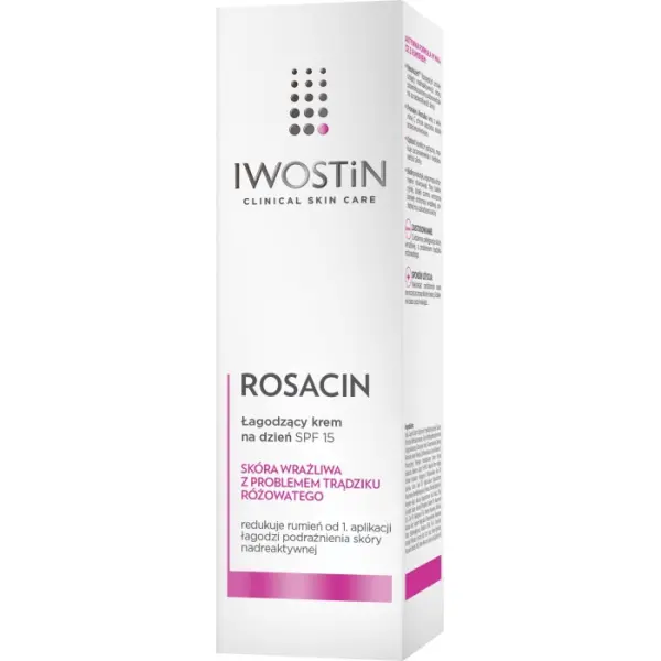 IWOSTIN ROSACIN Krem łagodzący na dzień SPF15 40 ml