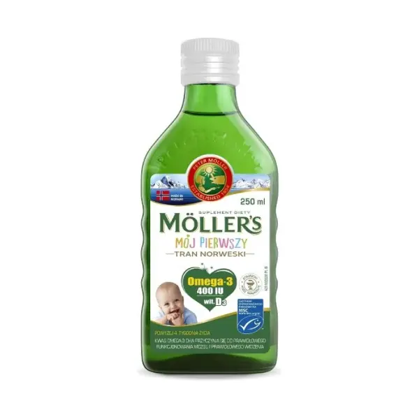 MOLLERS Mój Pierwszy Tran, 250ml