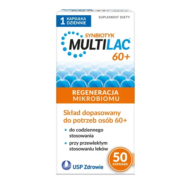 Multilac 60+, 50 kaps.