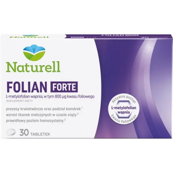 NATURELL Folian Forte 30 tabletek