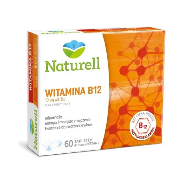 Naturell Witamina B12 60 tabl. do ssania