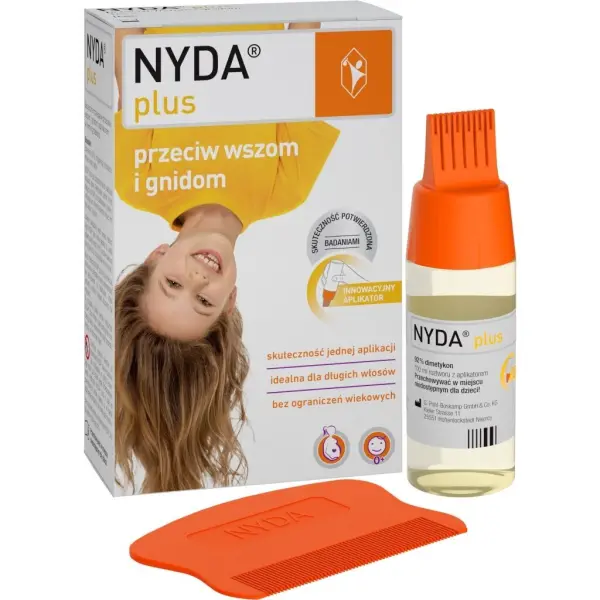 Nyda Plus aerozol na wszy i gnidy 100 ml
