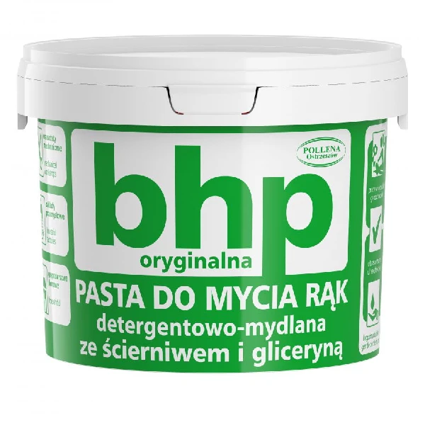 Pasta do mycia rąk ze ścierniwem BHP, 500g