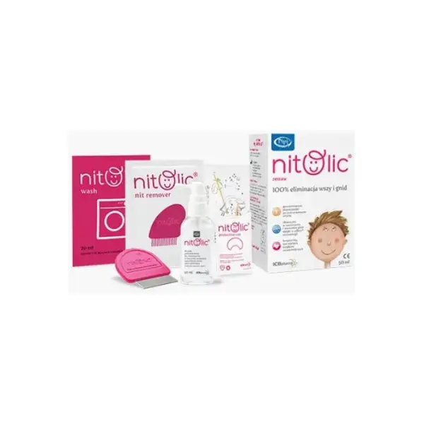 Pipi Nitolic zestaw przeciw wszawicy, 50 ml