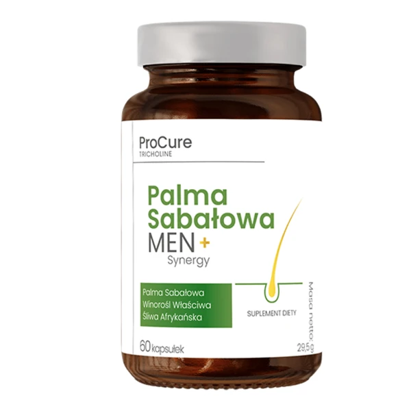 ProCure Tricholine Palma Sabałowa MEN+ Synergy, 60 kapsułek