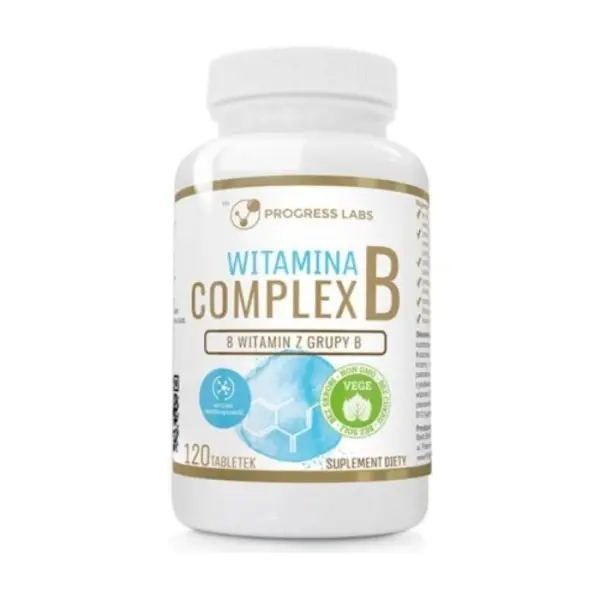 PROGRESS LABS Witamina B complex, 120 tabletek