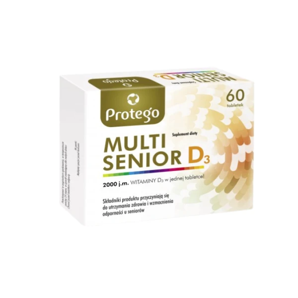Protego Multi Senior D3, 60tabl.