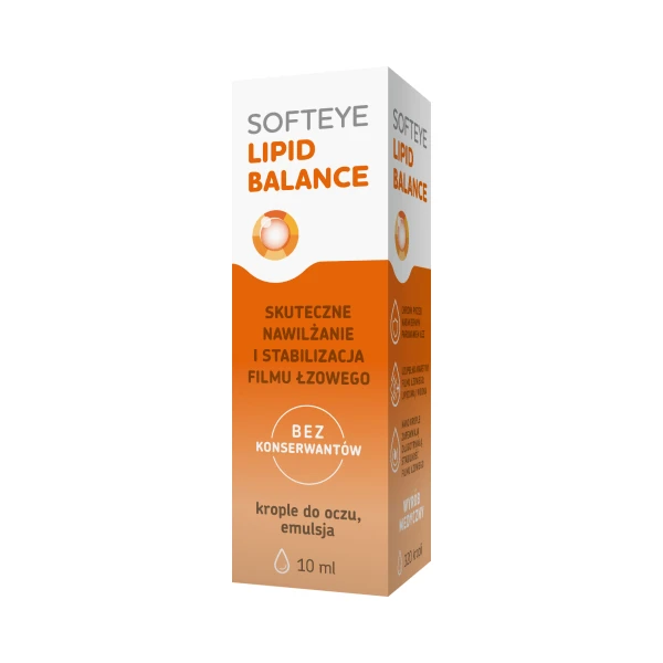 Softeye Lipid Balance, krople do oczu, 10 ml