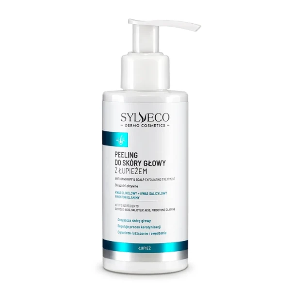Sylveco Dermo Łupież Peeling do skóry głowy z łupieżem, 145ml