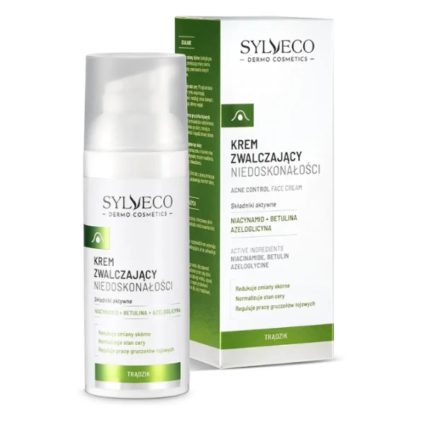 Sylveco Dermo Trądzik Krem zwalczający niedoskonałości, 50ml