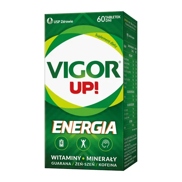 VIGOR Up! Energia, 60 tabletek