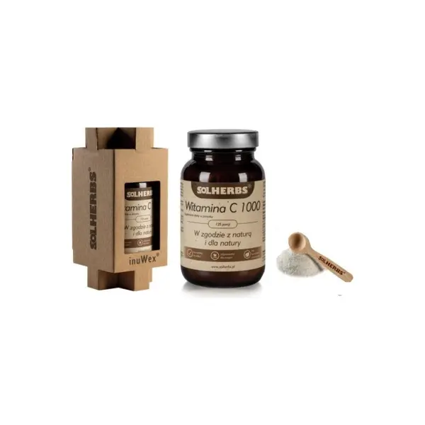 Witamina C 1000 SOLHERBS 60 kapsułek