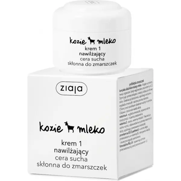 ZIAJA KOZIE MLEKO Krem 1 nawilżający 50 ml
