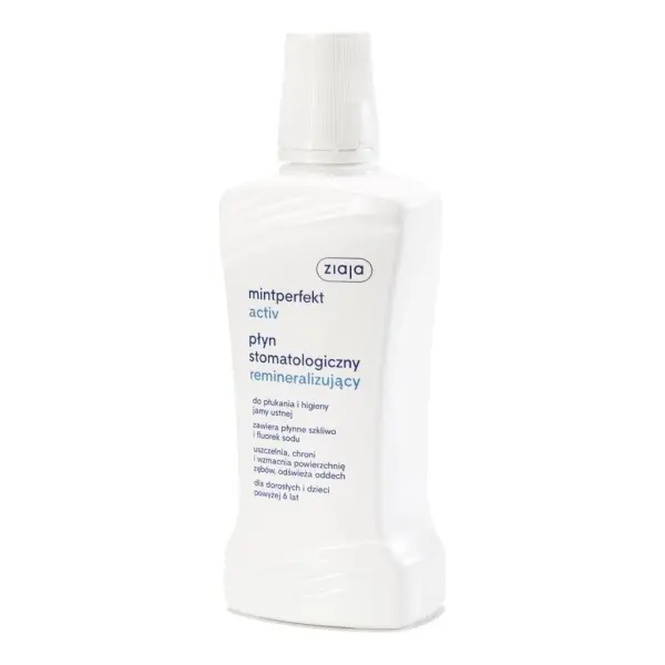 ZIAJA MINTPERFEKT ACTIV płyn stomatologiczny remineralizujący 500ml