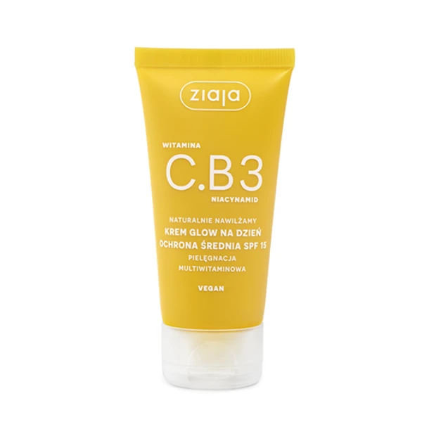 Ziaja Witamina C.B3 Krem glow na dzień SPF15, 50ml