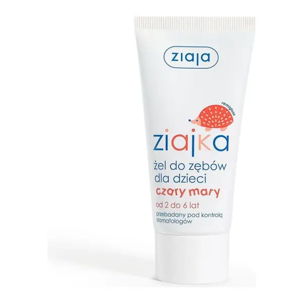 ZIAJA ZIAJKA żel do zębów dla dzieci czary mary od 2 do 6 lat 50 ml