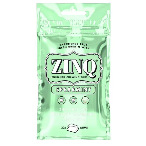 Zinq Spearmint gumy do żucia, 22 sztuki
